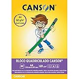 Bloco Quadriculado A4 60g/m² , Canson, 66667095, 30 Folhas
