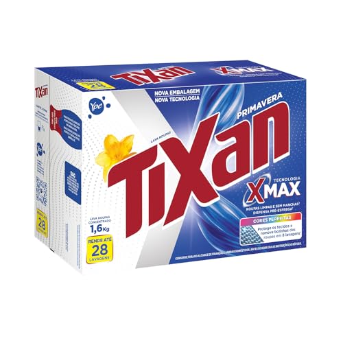 Tixan Ypê Lava Roupas em Pó Primavera 1,6Kg