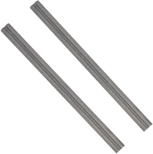 Miniatura 2 de Cuchillas cepilladoras TCT de 3-1/4 pulgadas 3.228 in cuchillo portátil mano madera navaja para DeWalt DW680K D26677K, Bosch PL1632 PL2632K, Makita