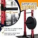 Yes4All Olympic Weight Plate Holder Power Rack Attachment for 3x2 Inch Power Rack with 0.6” hole - (Compatible Only with 2” Olympic Weight Plates)