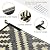 ROCYJULIN Outdoor Plastic Straw Rug 5x8 Ft, Outdoor Rug for Patio, Waterproof Outdoor Carpet for Camping, Deck, Rv, Balcony, Porch, Backyard, Reversible Outdoor Area Rug, Black and Beige