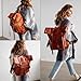 BERLINER BAGS Vintage Genuine Leather Backpack Leeds, Travel Backpack, Laptop Backpack for Women and Men - Brown