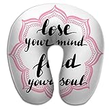 Inscripción de Letras de Almohada de Viaje Pierde tu Mente 