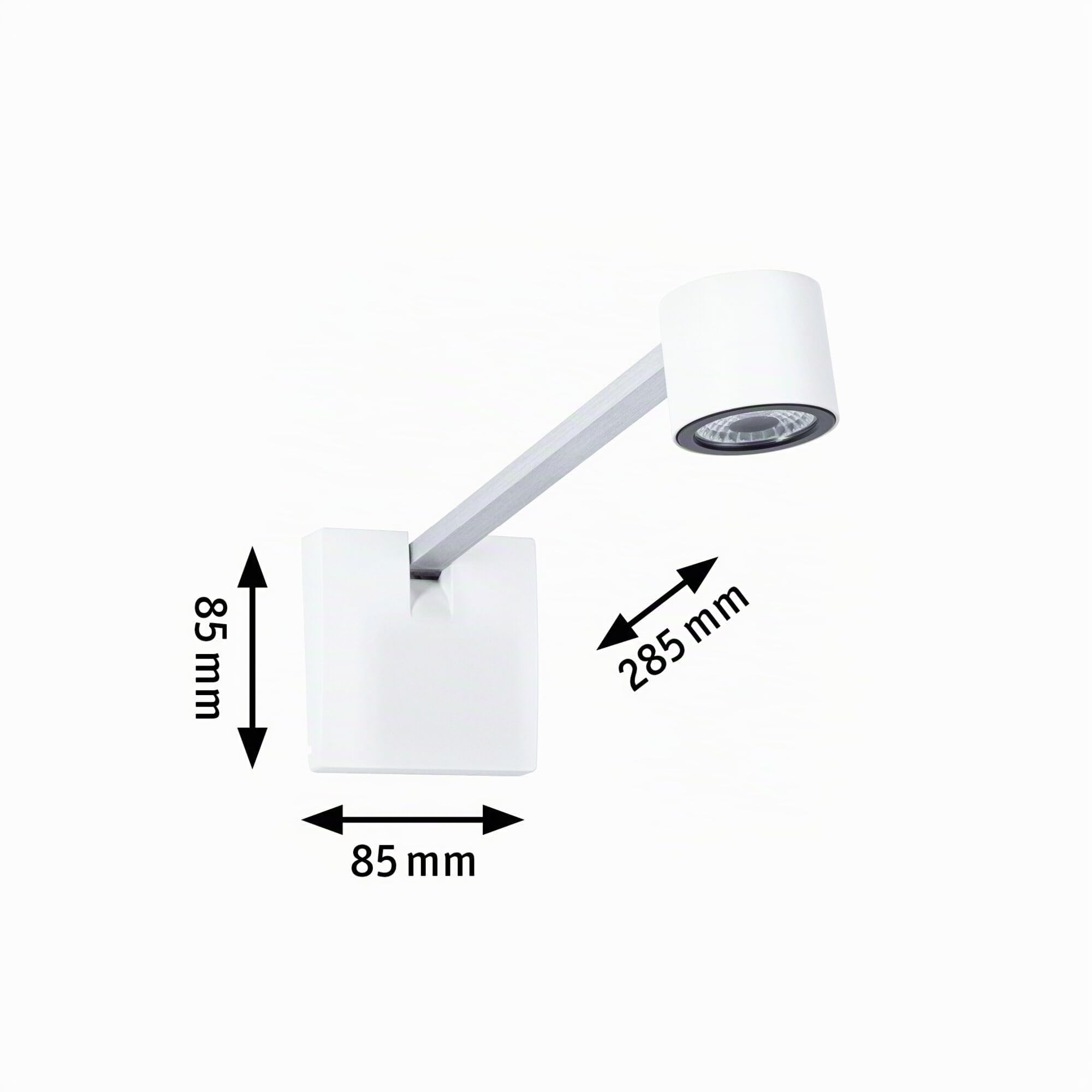Paulmann 95574 LED éclairage de tableau Adelia 370lm incl. 1x4,5 gradable Éclairage du tableau 2700 K Blanc chaud lampe murale