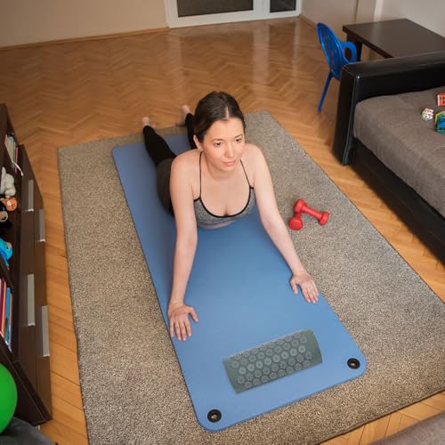 Coussin de massage shiatsu Angoily et tapis d'acupression en coton avec sac de transport