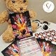 Vielucks® 15 x Filmgenre Einladungskarten - DIN A6 - Original - mit Aufkleber,Einladungskarten Kindergeburtstag Mädchen Junge,Geburtstagseinladungen,Party deko,Einladung Einschulung (Bowling)