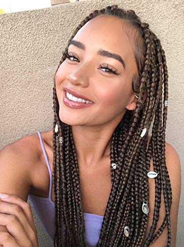 Flotig Pre-stretched Braiding Hair 30 Inch 8packs Professional Itch Free Hot Water Setting Synthetic Fiber Crochet Braiding Hair Extension Twist Braid (30Inch, T30)