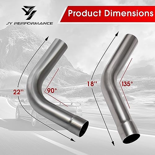 Image of 2.5'' Mild Steel Exhaust Pipe Kit, 2.5'' OD Exhaust Pipe, 8PCS