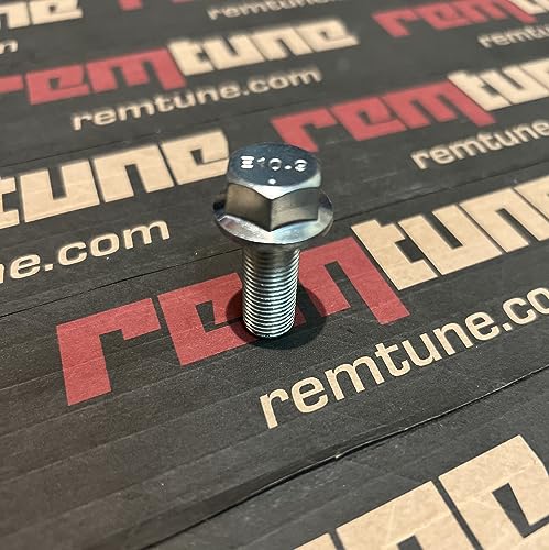 Image of Brand M12-1.25 x 30mm ISO Grade 10.9 Hex Flange Bolt - JIS B1189, Fully Threaded, Japanese Industry Standard Hardware (1pc) (Pack of 2)