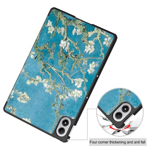 Image of ProElite Case Cover for Xiaomi Redmi Pad 2 Pro 12.1 inch Case, Slim Trifold Flip case Cover for Xiaomi Redmi Pad 2 Pro 12.1 inch Tablet [Auto Sleep Wake Feature], Flowers
