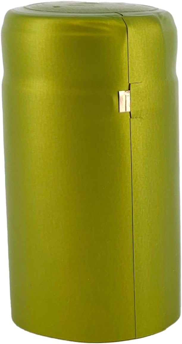 Metallic Lime Green PVC Shrink Capsules-500 Count by Home Brew Ohio