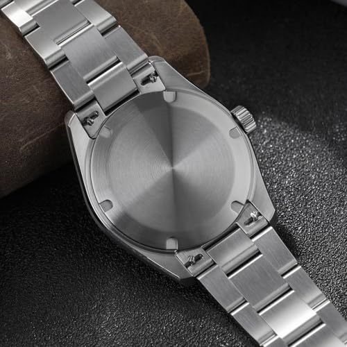 Image of watchdives WD0003 Original Design Aventurine Men Watch VH31 Sweep Second Quartz Watch 36mm Sapphire Crystal Luxury Wristwatch 100m Waterproof Stainless Steel