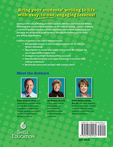 Shell Education SEP50916 Getting To The Core Of Writing: Essential Lessons For Every Second Grade Student thumb #2