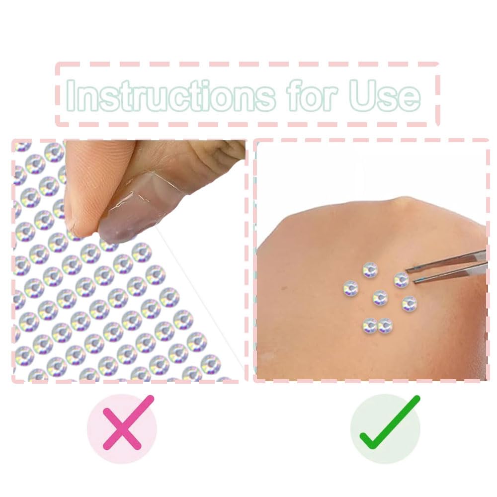 CraftWerk Lot De 1 782 Pierres à Paillettes Autocollantes - Strass Colorés Pour Projets Créatifs, Scrapbooking, Bricolage - Accessoires De Bricolage