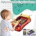 Racing Adventure Car Steering Wheel with 12 Music, Toddler Simulated Driving Racing Car Game with Reality Sound, Musical Steering Wheel Toys for Boys Girls Over 3 Years