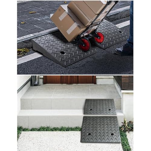 Rampa portátil de caucho para coches, carga 3 toneladas miniatura 6