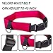 UCEDER Swim Tether Stationary Swimming,Swim Resistance Belt, Swim Bungee Training Belt, Pool Swim Trainer Belt Harness,Great for Swim Training & Exercise（Red