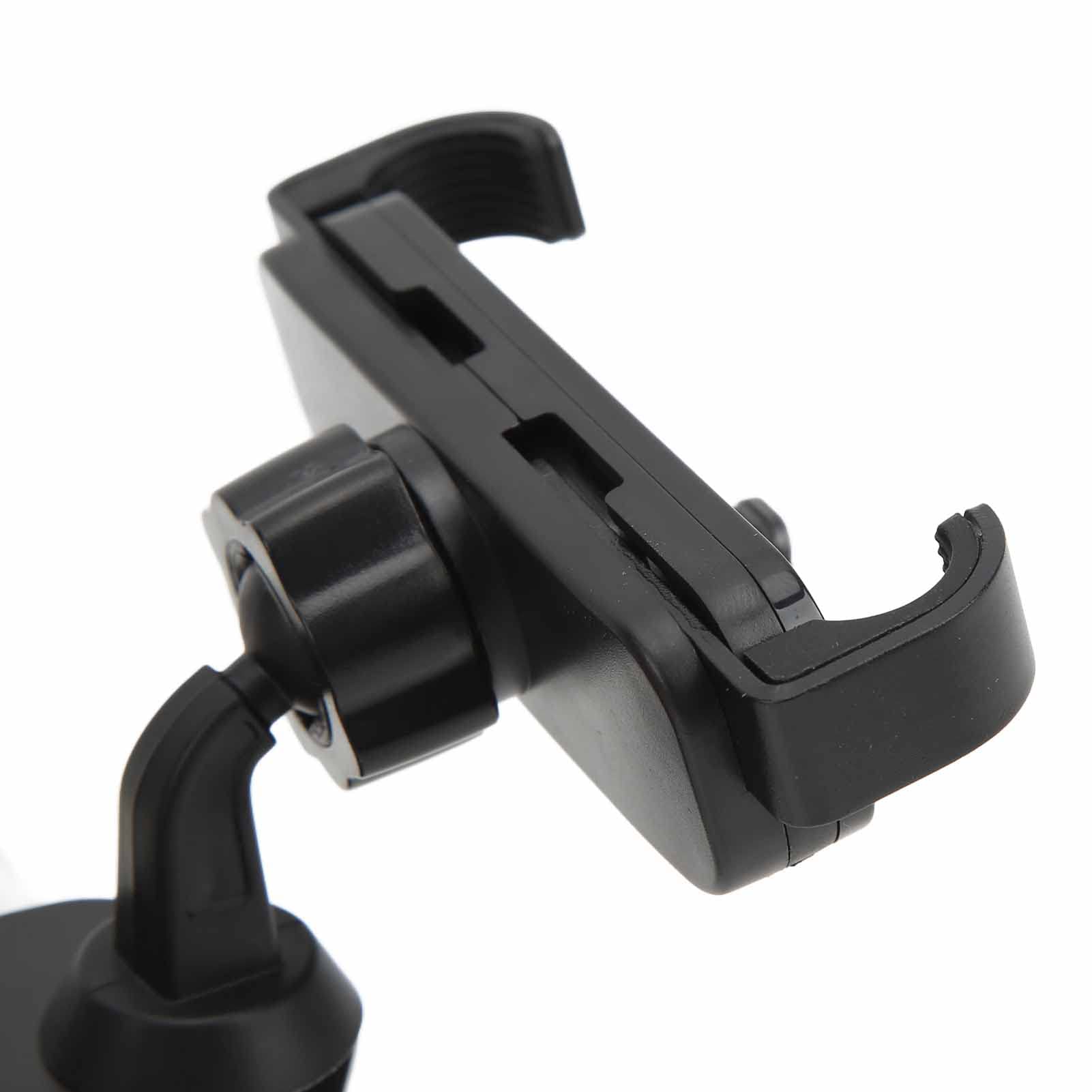 Supporto Telefono Auto, Porta Cellulare per Bocchetta Aria in Lega di Alluminio Nero, Supporto a Clip Universale per Smartphone su Cruscotto e Presa d'Aria Auto 2012-2020