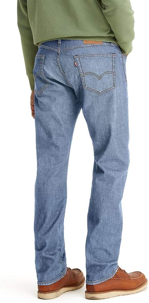 Levi's Men's 505 Regular Fit Jeans (Also Available in Big & Tall) Standard 29W x 30L Dark Stonewash