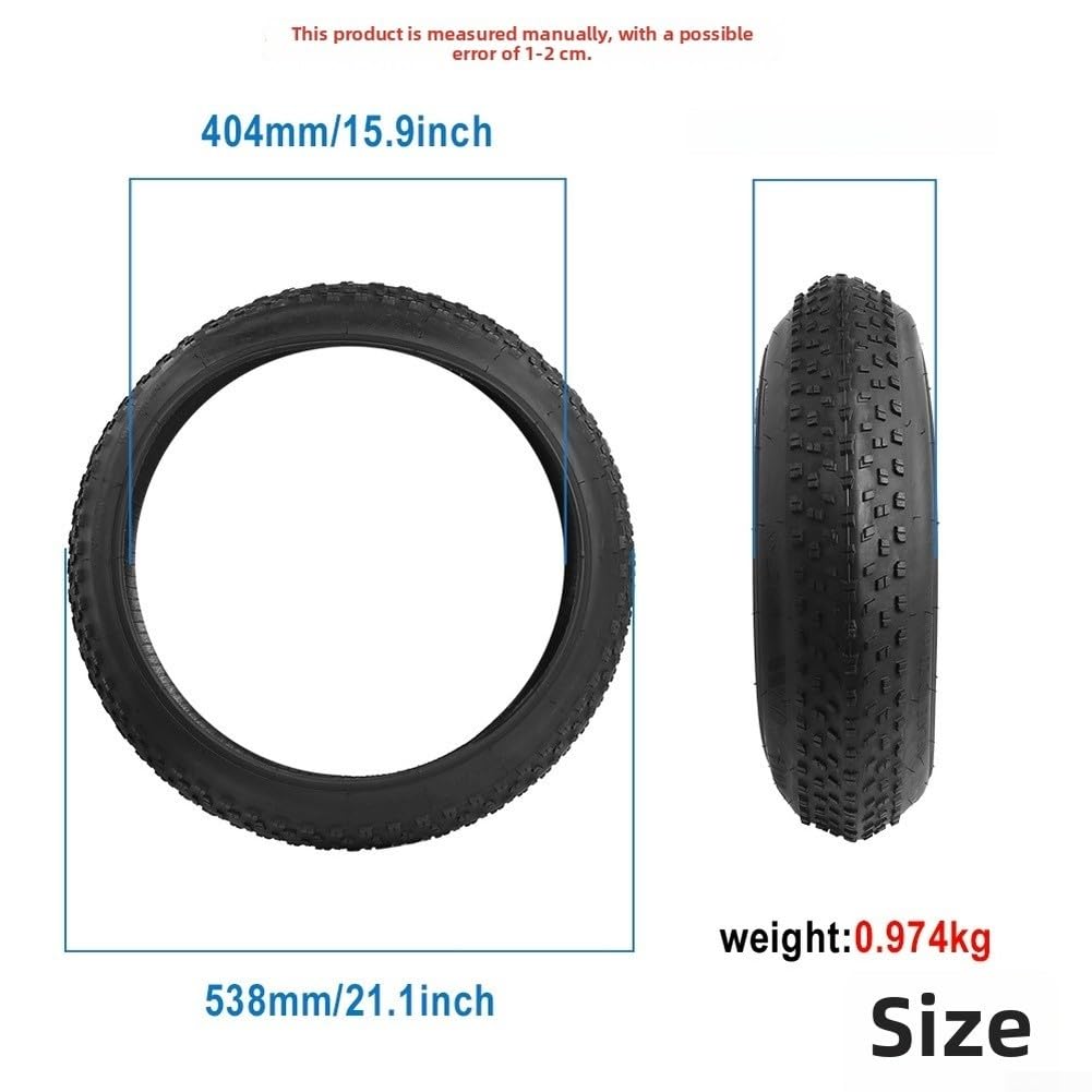 All Terrain 20 x 4.0 Fat Tire per E-Bike Mountain Bike neve sabbia spiaggia antiforatura gomma gomma gomma nera