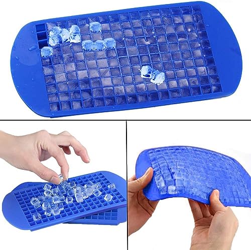 Cubetas mini de silicona para hielo flexibles y duraderas miniatura 6