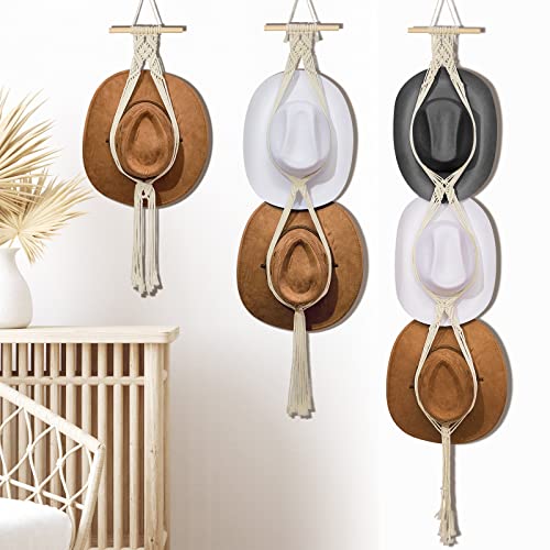 Yulejo 3 Pcs Hat Rack Baseball Hat Rack Baseball Hat ...