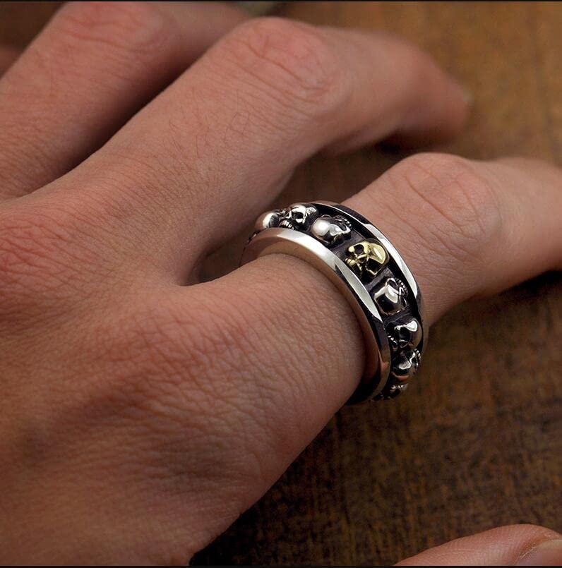 925 Sterling Silver skulls ring ~ Monkeys Skulls Rings For Men and