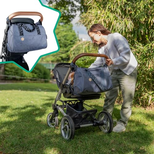 Badabulle Sac à langer Pocketstyle Plan à langer Housse isotherme Pochette Attaches poussette inclus - vue 7