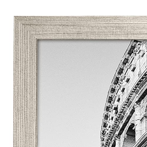 Americanflat 20x24 Picture Frame with Polished Plexiglass - Wide Picture Frames Made of Engineered Wood for Vertical or Horizontal Wall Display - Epic Collection - Driftwood