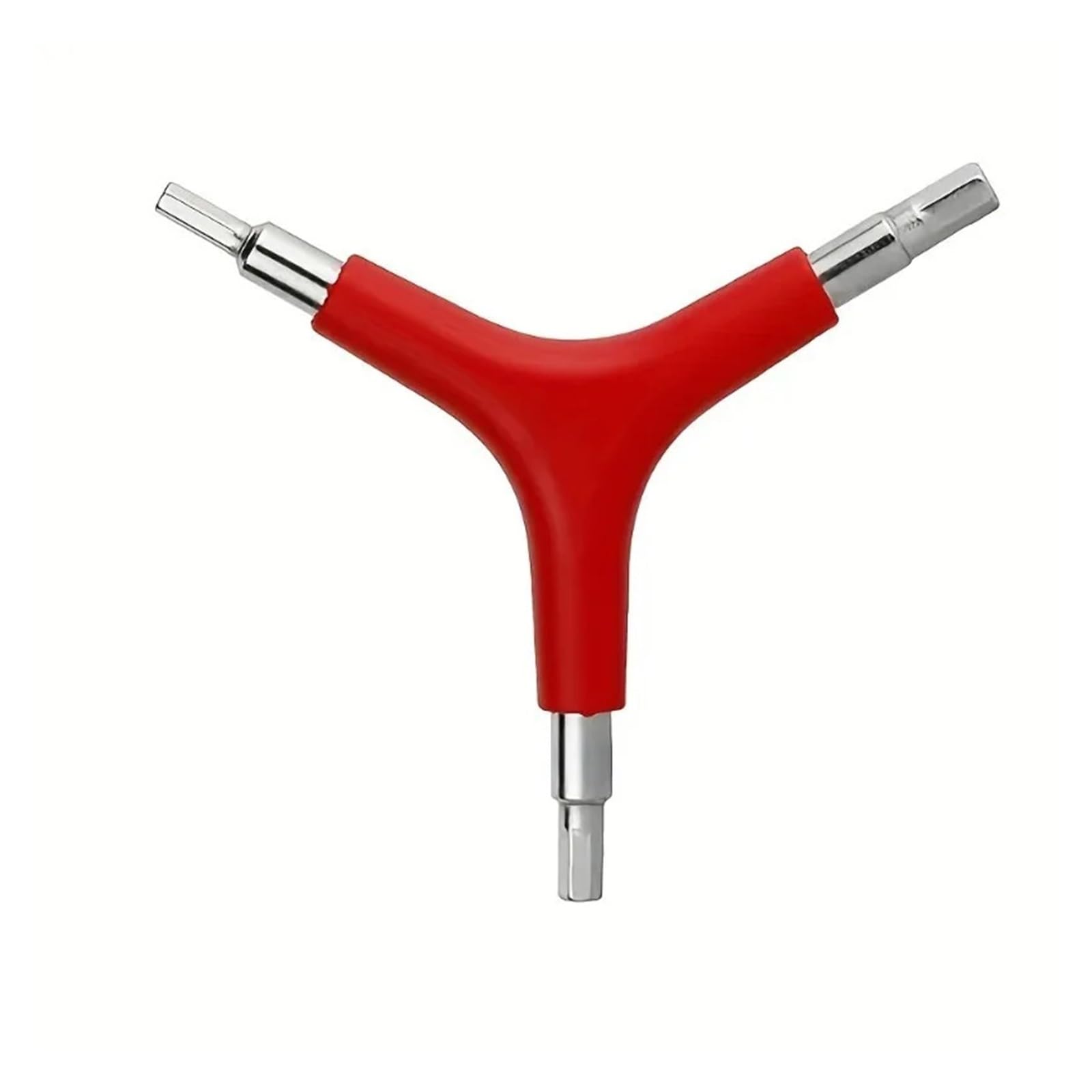 Y Shaped Three Way Socket Wrench Universal Triangular Allen Wrench Y-Shaped 3 Way Hex Bicycle Repair Tool 4/5/6mm Hexagon Spanner Cycling Bike Maintance(4 5 6mm)