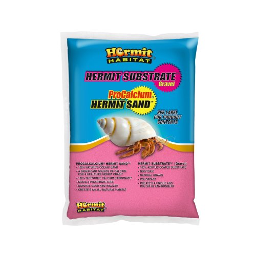 Hermit Habitat Terrarium Sand, 5-Pound, Pink Hermit Habitat Terrarium Sand, 5-Pound, Pink