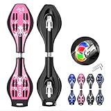 RUTSCHFESTES BOARD DECK: Die hochwertigen Griptape-Beschichtung bietet Ihnen optimale Standfestigkeit, sodass Sie auch bei Kunststücken auf dem waveboard optimalen Halt haben.