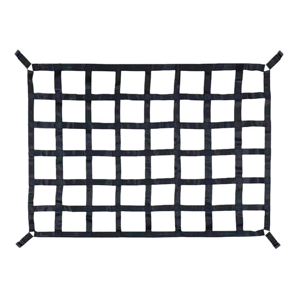 Rete portaoggetti per Bagagliaio, Borsa portaoggetti per Auto, Rete da Tetto, Rete per carico Pesante, Camion, rimorchio, cassonetto, coperture estensibili per Bagagli (Stile s)