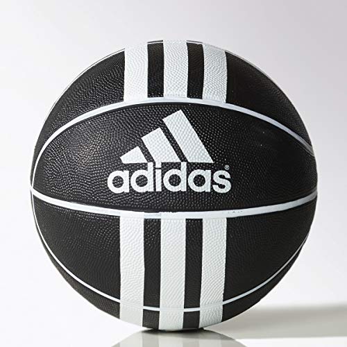 adidas 3S Rubber X Balón, Unisex, Black/White, Talla...