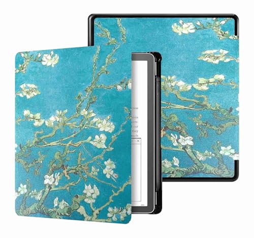 Image of ProElite Case Cover for Kindle Scribe 10.2 inch Case, Slim Smart Flip case Cover for Amazon Kindle Scribe 10.2 inch with Pen Holder, Flowers
