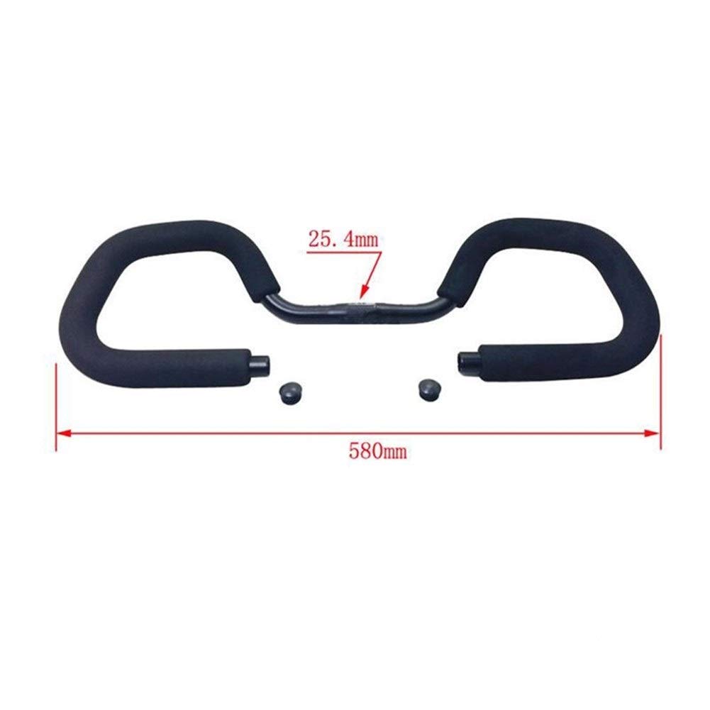 Taśma na kierownicę roweru szosowego, kierownica Tri, kierownica Aero Rowerowa kierownica motylkowa Stop aluminium MTB Ostre koło Rower szosowy Kierownica rowerowa Osłona kierownicy Taśma Kierownica r