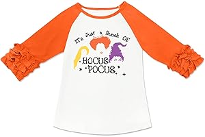 Kids Hocus Pocus Shirt: Super Cute Halloween Raglan Tee