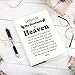 PLITI In Memory Of Husband Gift For Wife Loss of Husband Sympathy Gift Memorial Gift To My Husband In Heaven Journal Notebook (Husband in Heaven JN)