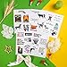 BulbaCraft 100Pcs Funny Veterinary Stickers and Laptop Decals, Vet Stickers, Veterinarian Decals, Funny Veterinary Gifts, Gifts for Women & Men