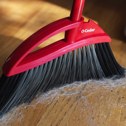O-Cedar Pet Pro Broom with Step-On Dustpan | Removes Over 99% of Dust & Dirt in One Sweep | Removes 3X More Pet Hair | Quiet Cleaning Tool for Cat and Dog Owners - image 7