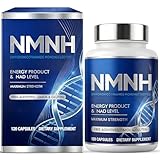 NMNH Supplement High Strength Alternative, 120 Capsules NMNH Supplements UK Pure for NAD+ Levels and Cellular Energy, Non GMO Gluten Free