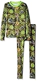 Cuddl Duds Big Boys' Teenage Mutant Ninja Turtles Climatesmart Essential Set