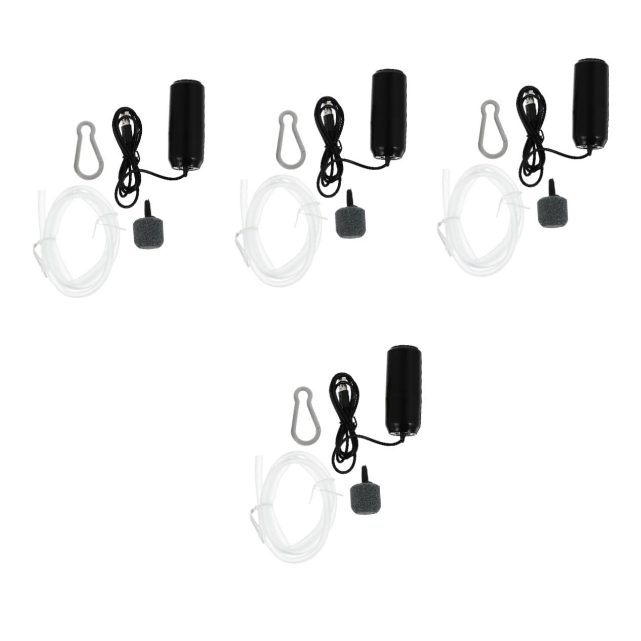 COLLBATH Kit De 4 para Acuario De para Pecera Minibomba Aireadora para Acuario Simple Y Segura.