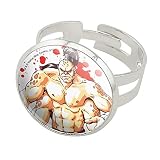 GRAPHICS & MORE Mortal Kombat Klassic Goro Character Silver Plated Adjustable Novelty Ring