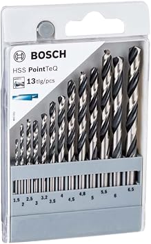 Bosch Professional Accessories Drill Bit, Grey, 13 Pieces