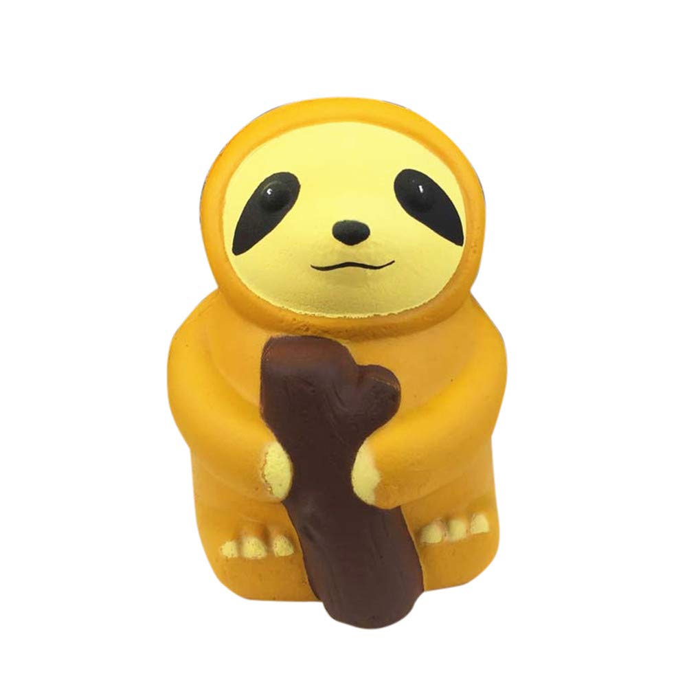 1PC Cute Sloth Decompression Slow Rising Squeeze Relieve Squishies Toys