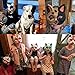 Yabber Cat Masks | 10 Pack | Mask Painting for Kids | Arts & Crafts for Children - Boys or Girls - Halloween | Party Favor | Fall Classroom Activity