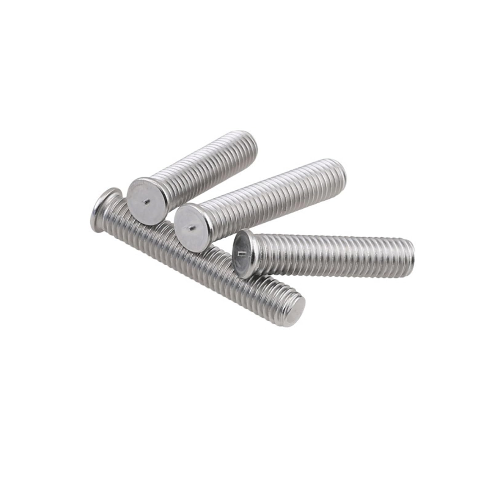 Pernos de soldadura, perno punto tornillo acero inoxidable 304 M3 M4 M5 50 piezas 6 mm(16mm,M3)