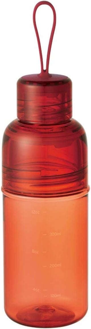 KINTO 20313 Workout Bottle, 16.9 fl oz (480 ml), Red, Sports, Training, Lightweight, Water Bottle, Dishwasher Safe