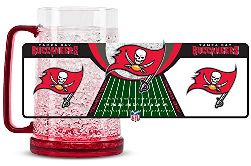 NFL Tampa Bay Buccaneers 16oz Crystal Freezer Mug